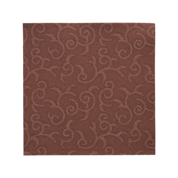 Servietten, braun "ROYAL Collection" 1/4-Falz 40 x 40 cm "Casali" - Bild 1