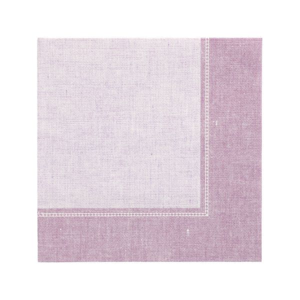 Servietten, flieder, "ROYAL Collection", 1/4-Falz, 40 x 40 cm, "Linum" - Bild 1