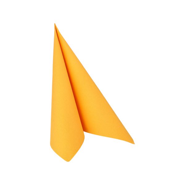 Servietten, orange "ROYAL Collection" 1/4-Falz 40 x 40 cm - Bild 1