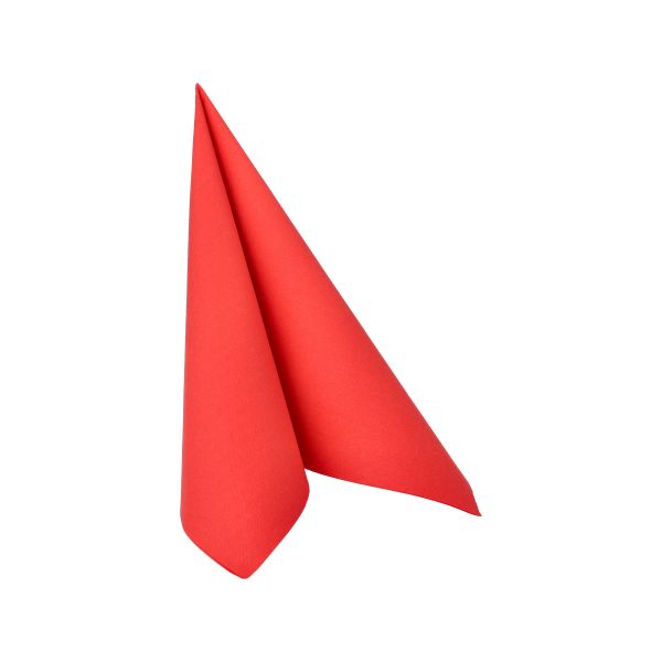 Servietten, rot "ROYAL Collection" 1/4-Falz 40 x 40 cm - Bild 1