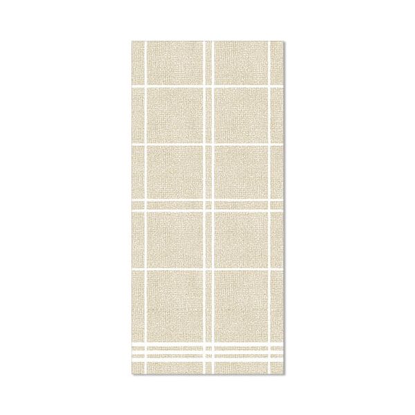 Servietten sand, "ROYAL Collection" 1/6-Falz 48 x 33 cm "Kitchen Craft" - Bild 1