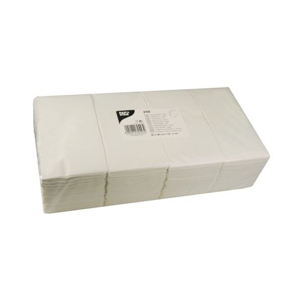 Servietten, weiss 2-lagig 1/8-Falz 40 x 40 cm - Bild 1