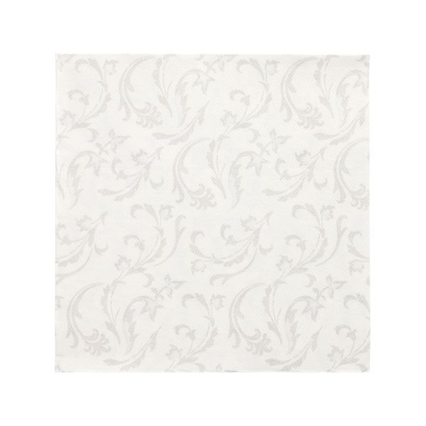 Servietten, weiss "ROYAL Collection" 1/4-Falz 40 x 40 cm "Damascato" - Bild 1