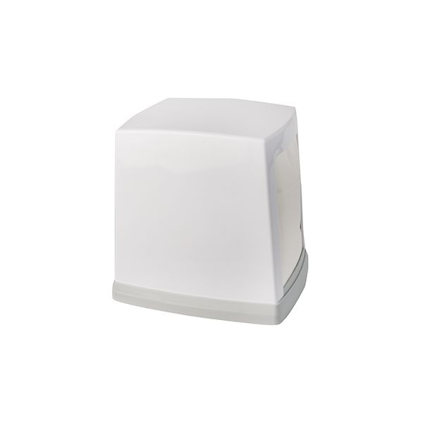 Serviettenspender 14 x 11,7 x 14,5 cm, grau / weiss - Bild 1