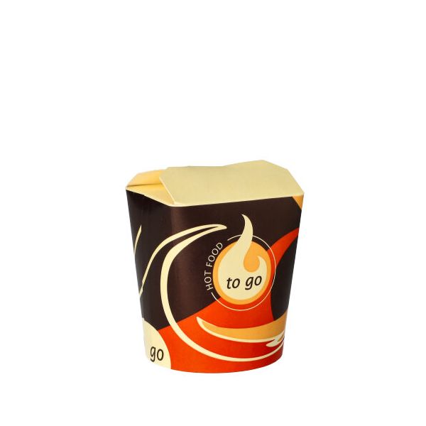 Snackboxen "To Go" eckig 550 ml 10 x 8,5 x 7,5 cm - Bild 1