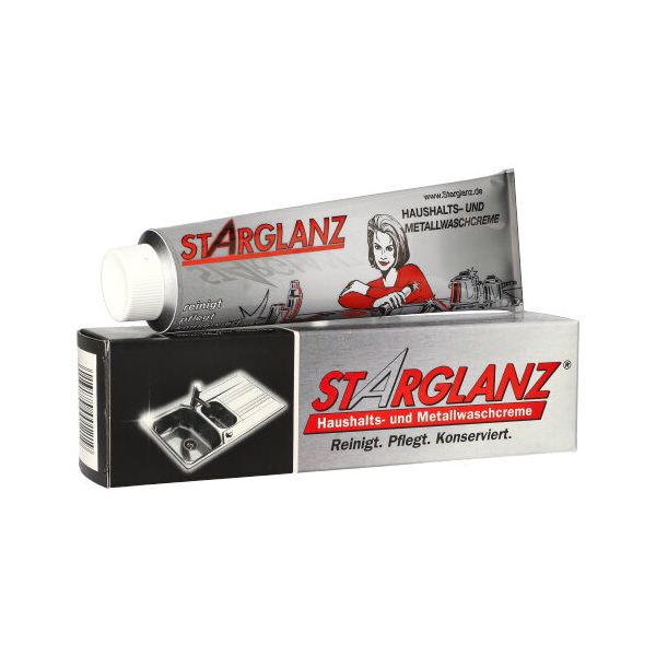 "Starglanz" Haushalts-und Metallwaschcreme 150 ml weiss - Bild 1