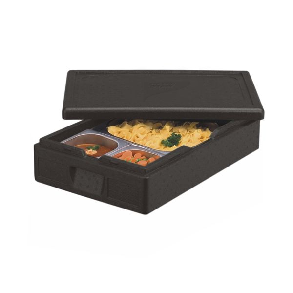 Thermobox, EPP 60 cm x 40 cm x 18 cm schwarz "Gastro-Norm 1/1" - Bild 1