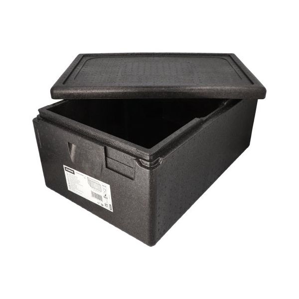 Thermobox, EPP 60 x 40 x 28 cm schwarz "Gastro-Norm 1/1" - Bild 1
