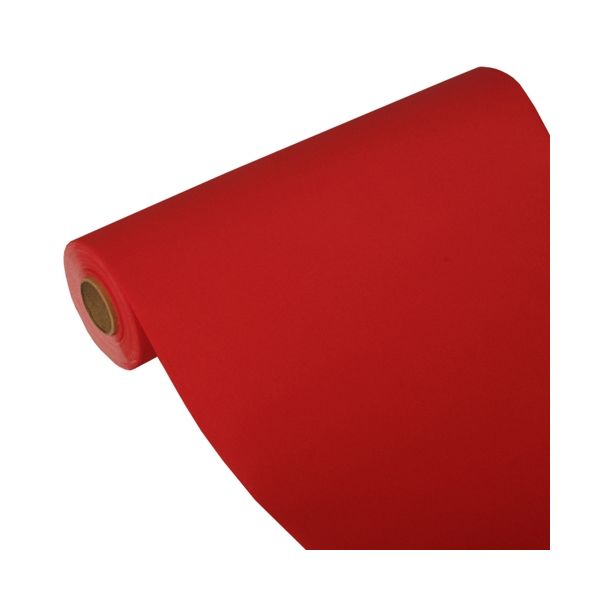 Tissue Tischläufer, rot "ROYAL Collection" 24 m x 40 cm - Bild 1
