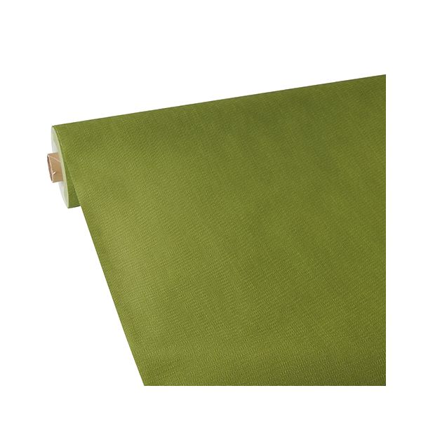 Vlies Tischdecke, olivgrün "soft selection plus" 25 x 1,18 m - Bild 1