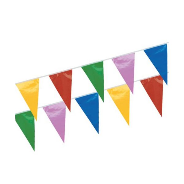 Wimpelkette, Folie 4 m "bunt" wetterfest - Bild 1