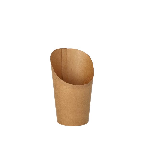 Wrap-cups, Pappe "pure", 230 ml 10 x 6 x 8 cm - Bild 1