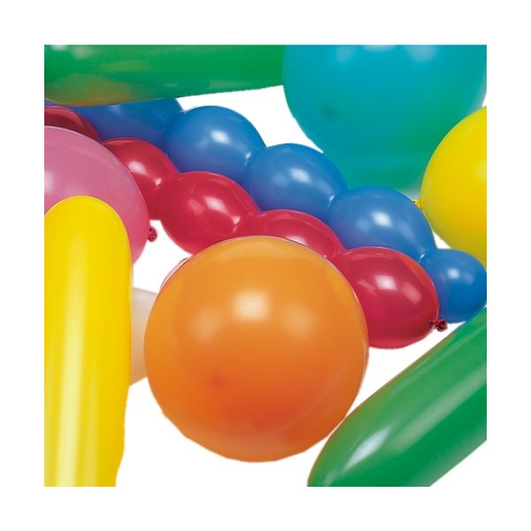 XXL-Luftballons farbig sortiert "verschiedene Formen", extra groß - Bild 1