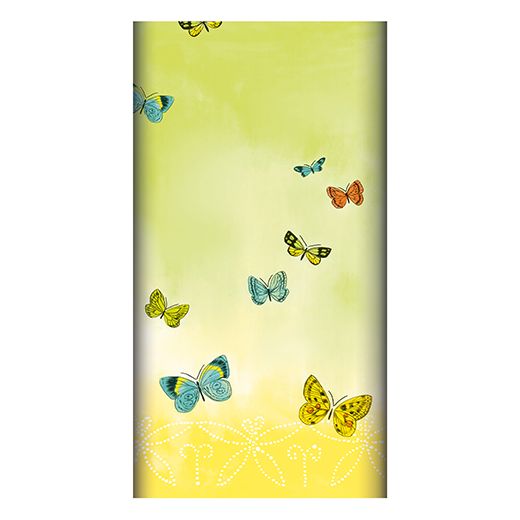 Airlaid Tischdecke, stoffähnlich, 120 x 180 cm "Papillons" 1