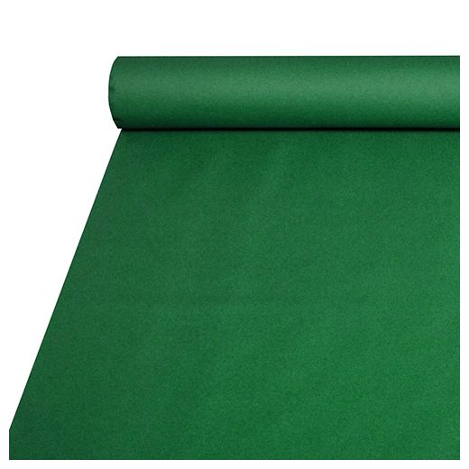 Airlaid Tischdecke, stoffähnlich, 20 x 1,2 m dunkelgrün 1