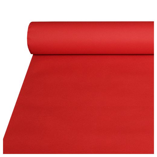 Airlaid Tischdecke, stoffähnlich, 20 x 1,2 m rot 1