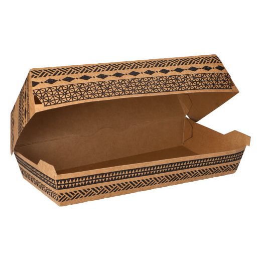 Baguetteboxen "Maori", 5,3 x 13,1 x 24,8 cm, braun 1