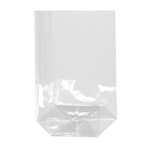 Bodenbeutel, PP 15 x 10 x 3,5 cm transparent 1