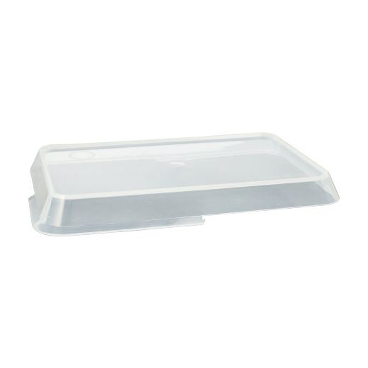 Deckel für Mehrweg-Foodboxen eckig, 15,6 x 23,4 x 2,5 cm transparent 1