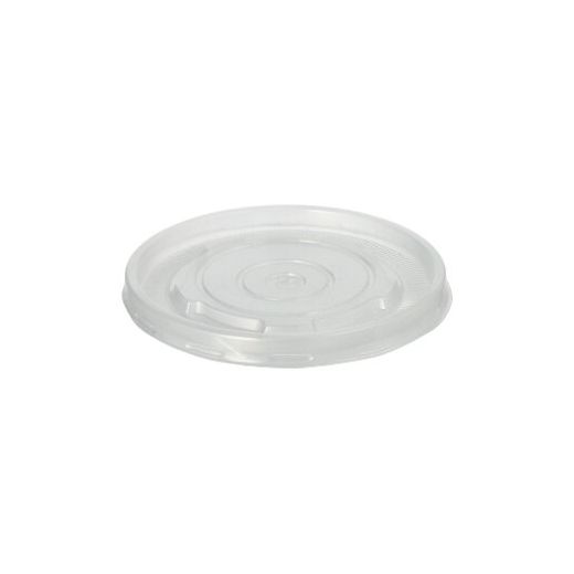 Deckel für Suppenbecher, PP rund Ø 9,8 cm · 1 cm transparent 1