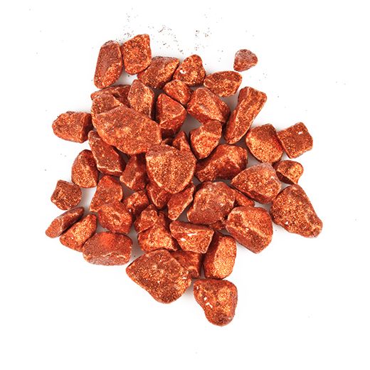 Dekosteine kupfer 450 ml "Glittertree" 9 - 13 mm 1