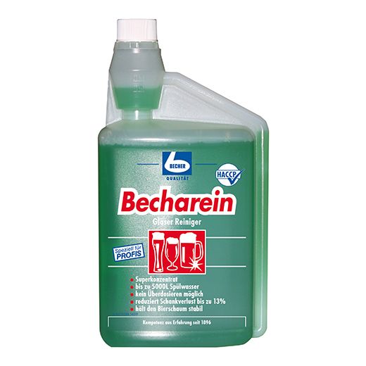 "Dr. Becher" Becharein Gläserreiniger 1 l in Dosierflasche 1
