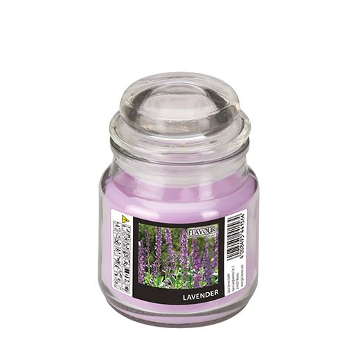 Duftkerzen im Glas, Lavendel, Ø 63 mm · 85 mm, "Flavour" 1