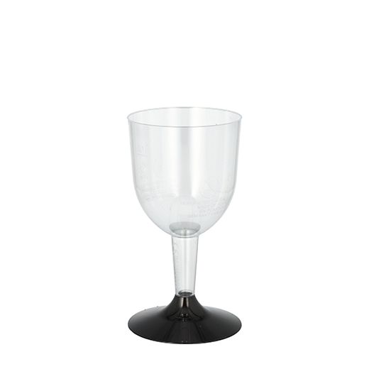 Einweg-Weißweingläser, 0,1 l, glasklar, PS, Ø 6,7 cm, 11 cm 1