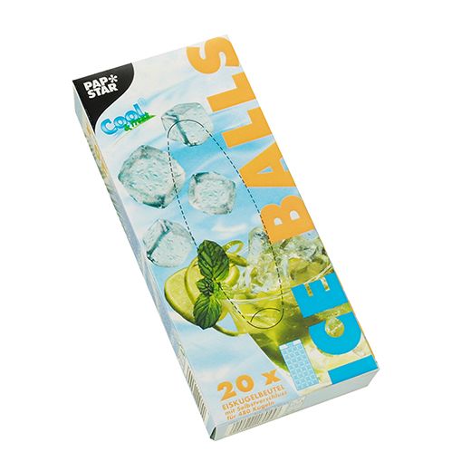 Eiskugelbeutel mit Selbstverschluss und Easy release 1