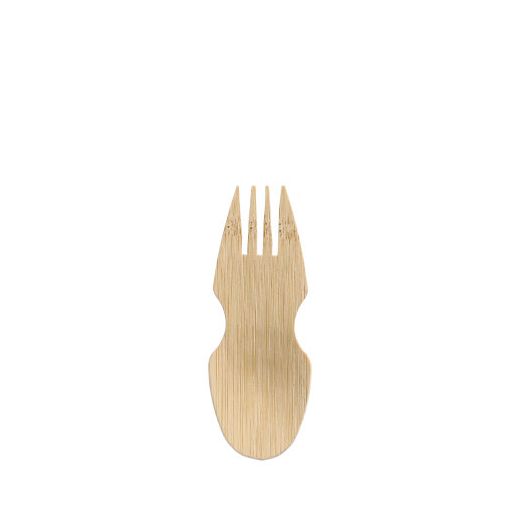 Fingerfood-Göffel, Bambus, "pure", 8,5 cm 1