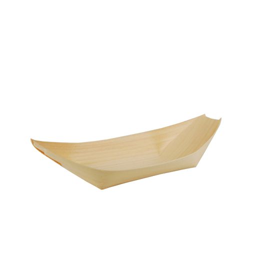 Fingerfood-Schalen aus Holz "pure", 21,5 x 10 cm "Schiffchen" 1