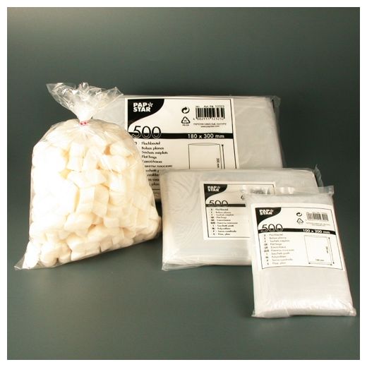 Flachbeutel, LDPE 50 x 30 cm transparent 1