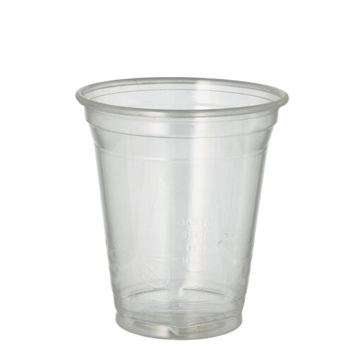 PLA-Becher, Kaltgetränkebecher, "pure" 0,3 l glasklar 1