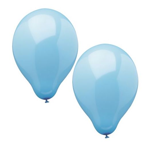 Luftballons, hellblau Ø 25 cm 1