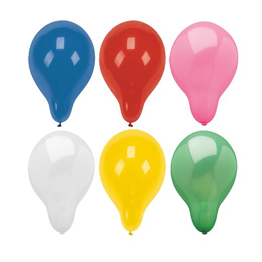 Luftballons rund Ø 28 cm farbig sortiert 1