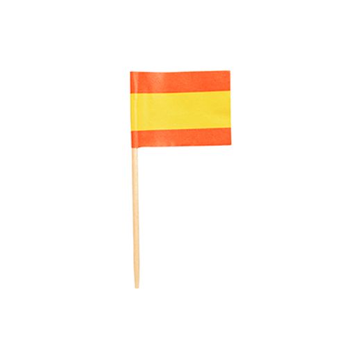 Partypicker, Flaggen 8 cm "Spanien" 1