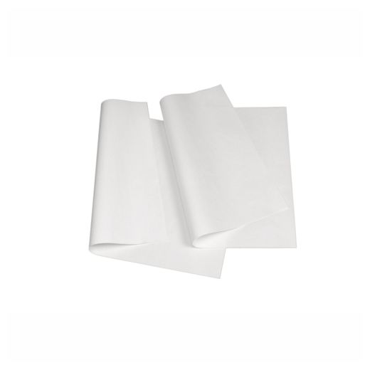 Pergamentersatz, 1/4 Bogen 50 x 37,5 cm weiss à 12,5 kg, fettdicht 1