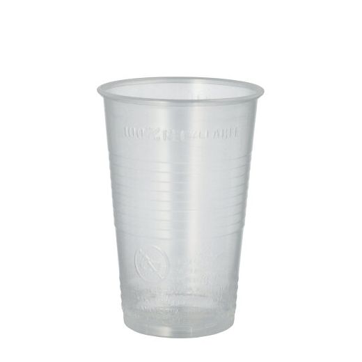 Plastikbecher (PP), 0,3 l Ø 7,8 cm · 11,3 cm transparent 1