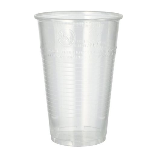 Plastikbecher (PP), 0,5 l Ø 9,5 cm · 13,7 cm transparent 1