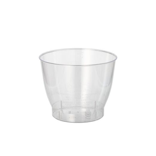 Plastikbecher (PS) 0,16 l Ø 7,5 cm · 5,9 cm glasklar 1