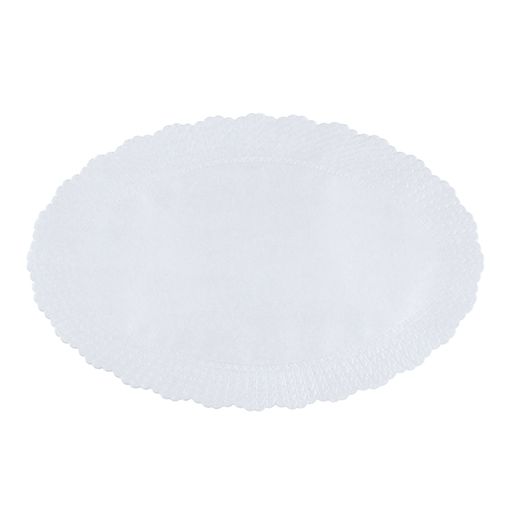 Plattenpapiere oval 23 x 35,5 cm weiss 1