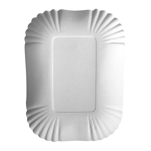 Pappschalen eckig "pure" 13 x 17,5 x 3 cm weiss 1