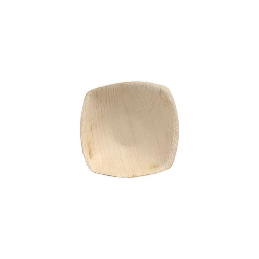 Schalen aus Palmblatt "pure" 50 ml 9 x 9 cm natur "QUADRATO" 1