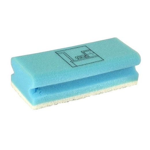 Schwämme eckig 4,5 cm x 15 cm x 7 cm blau/weiss "Office" , nicht kratzend 1