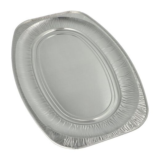 Servierplatten, Alu oval 54,7 x 35,8 cm 1
