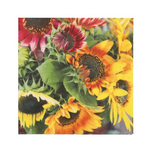 Servietten, 3-lagig 1/4-Falz 33 x 33 cm "Summer Bouquet" 1