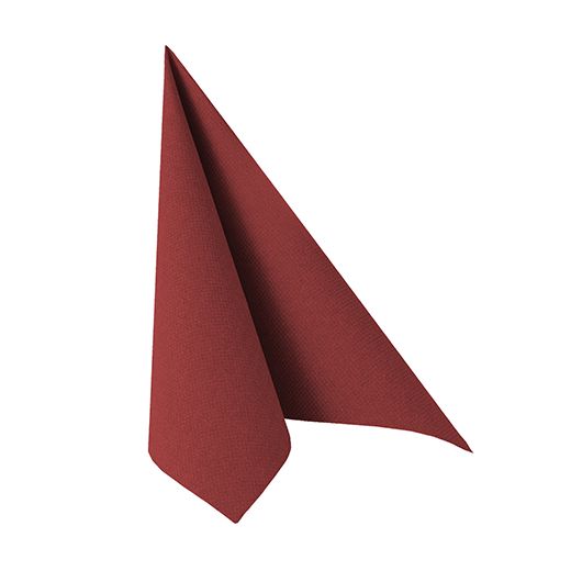 Servietten, bordeaux "ROYAL Collection" 1/4-Falz 33 x 33 cm 1
