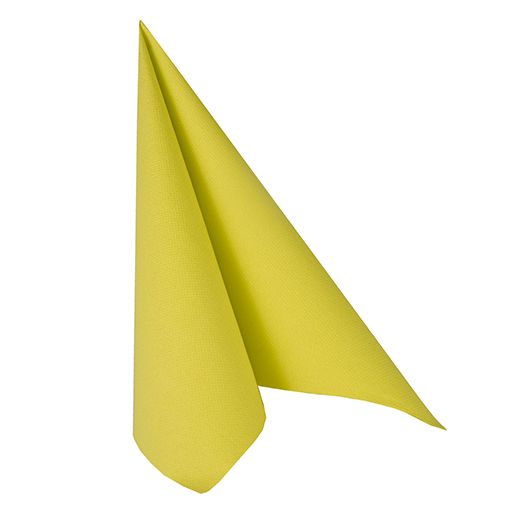 Servietten, limonengrün "ROYAL Collection" 1/4-Falz 40 x 40 cm 1
