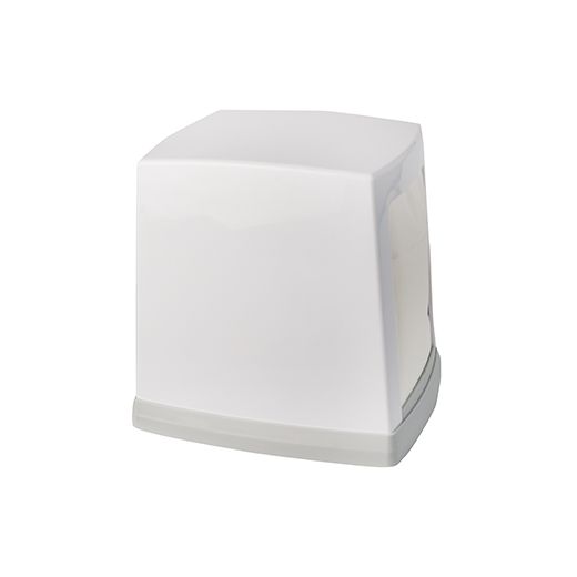 Serviettenspender 14 x 11,7 x 14,5 cm, grau / weiss 1