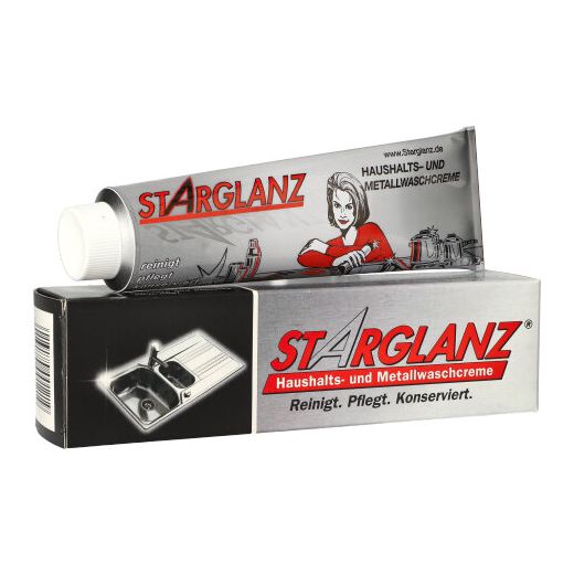 "Starglanz" Haushalts-und Metallwaschcreme 150 ml weiss 1